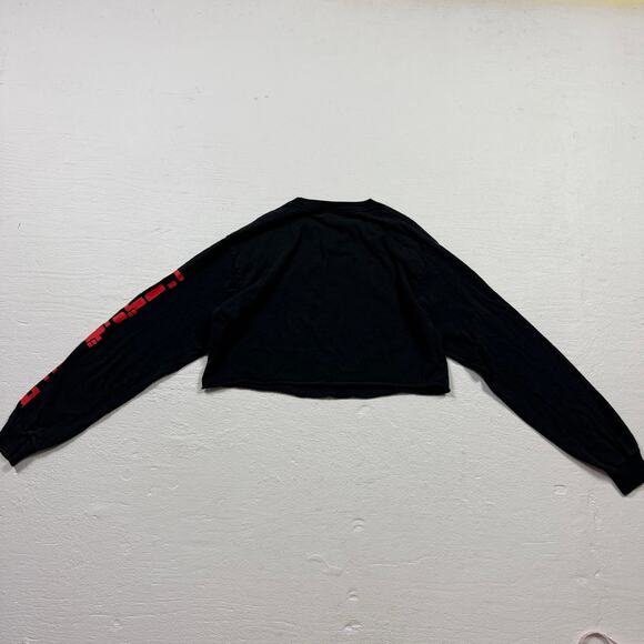 Reworked Dragon Ball Z Crop Long Sleeve Graphic Tee, Size Medium - Picture 6 of 6